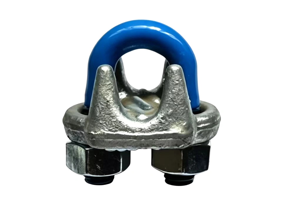 Forged wire rope clip
