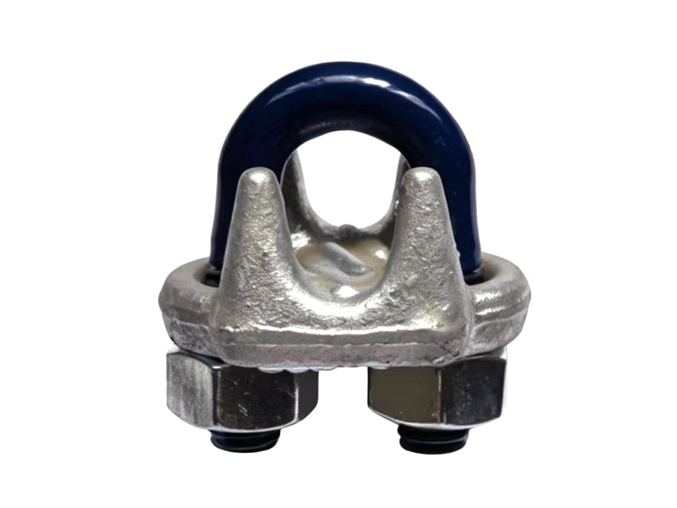Forged wire rope clip