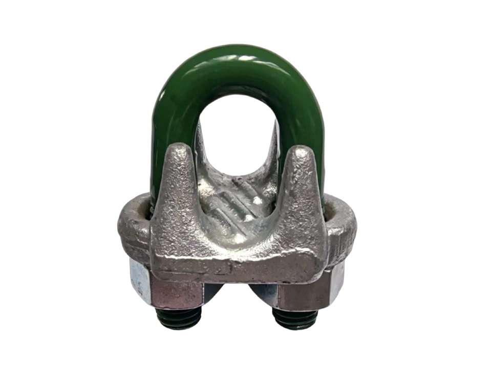 Forged wire rope clip